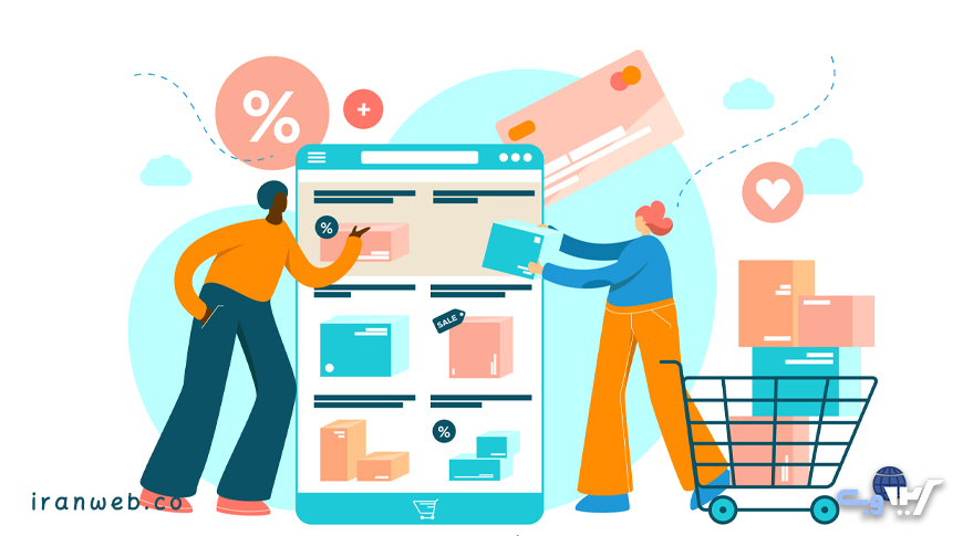 طراحی سایت با ناپ کامرس